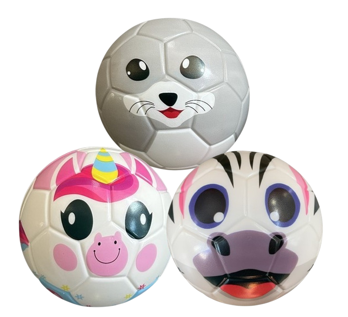 Skumbold m/ansigt, 15 cm , 3 ass frv